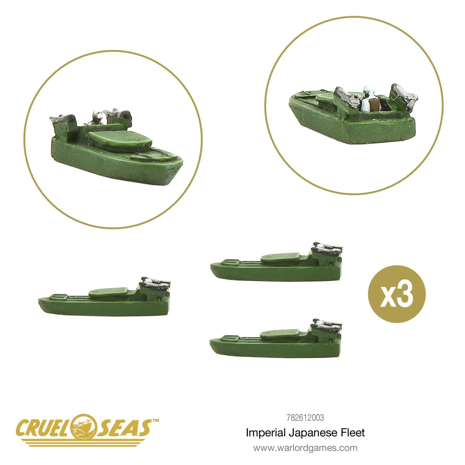 Warlord Games Cruel Seas Imperial Japanese Navy Fleet coffret