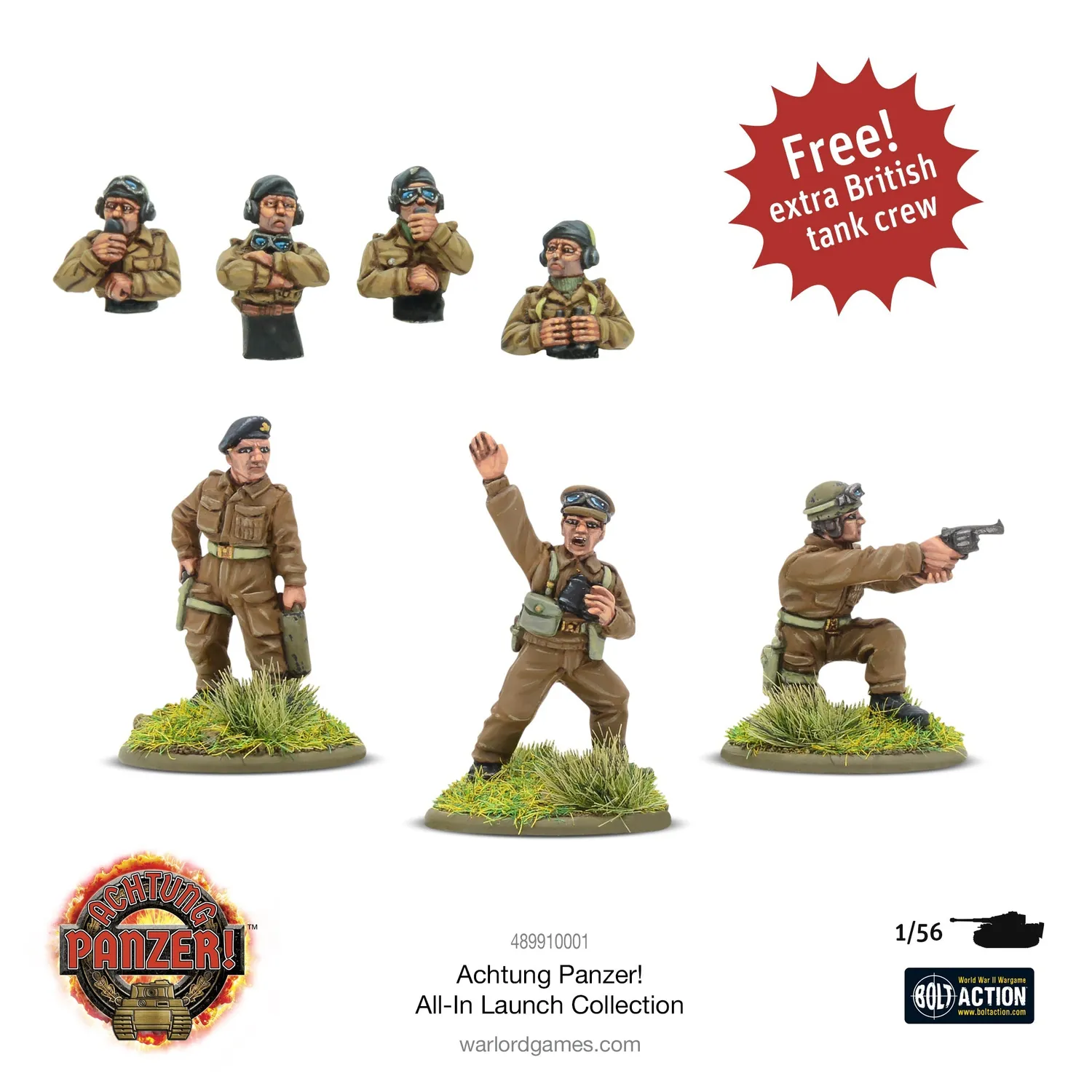 Bolt Action Achtung Panzer All-In Launch Collection coffret chars