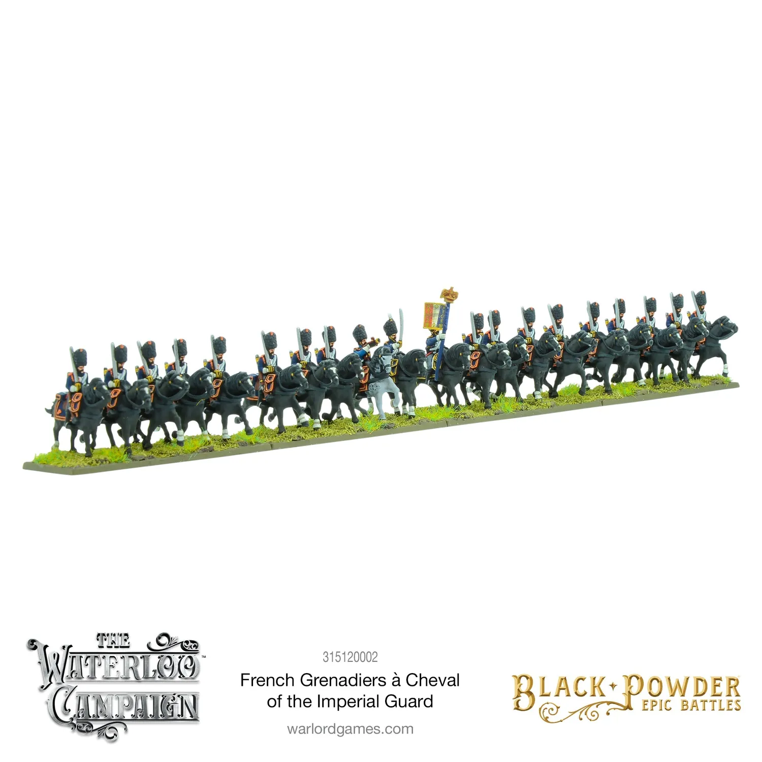 Black Powder Waterloo Grenadiers à cheval Garde cavalerie