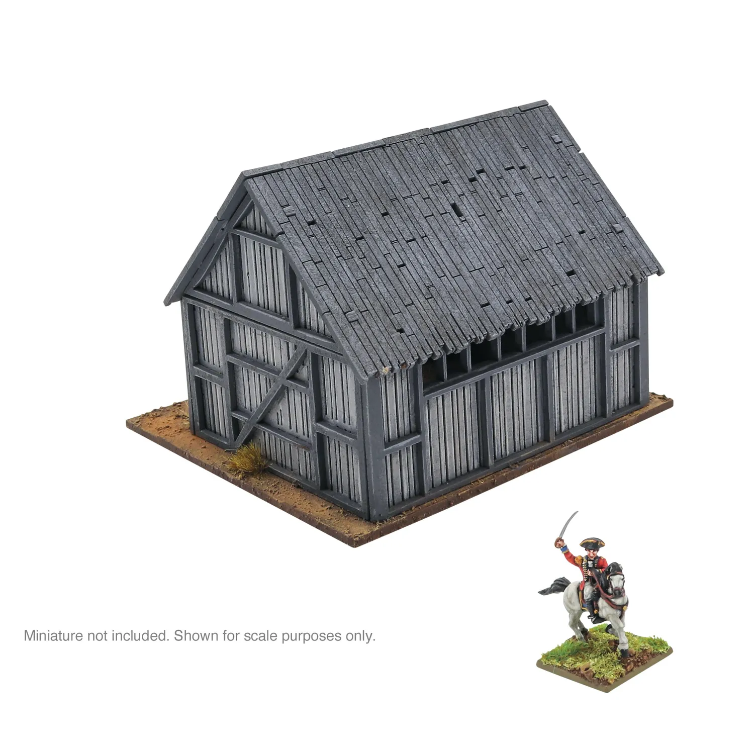 Black Powder Epic Battles: Revolution! Barn grange MDF 15 mm
