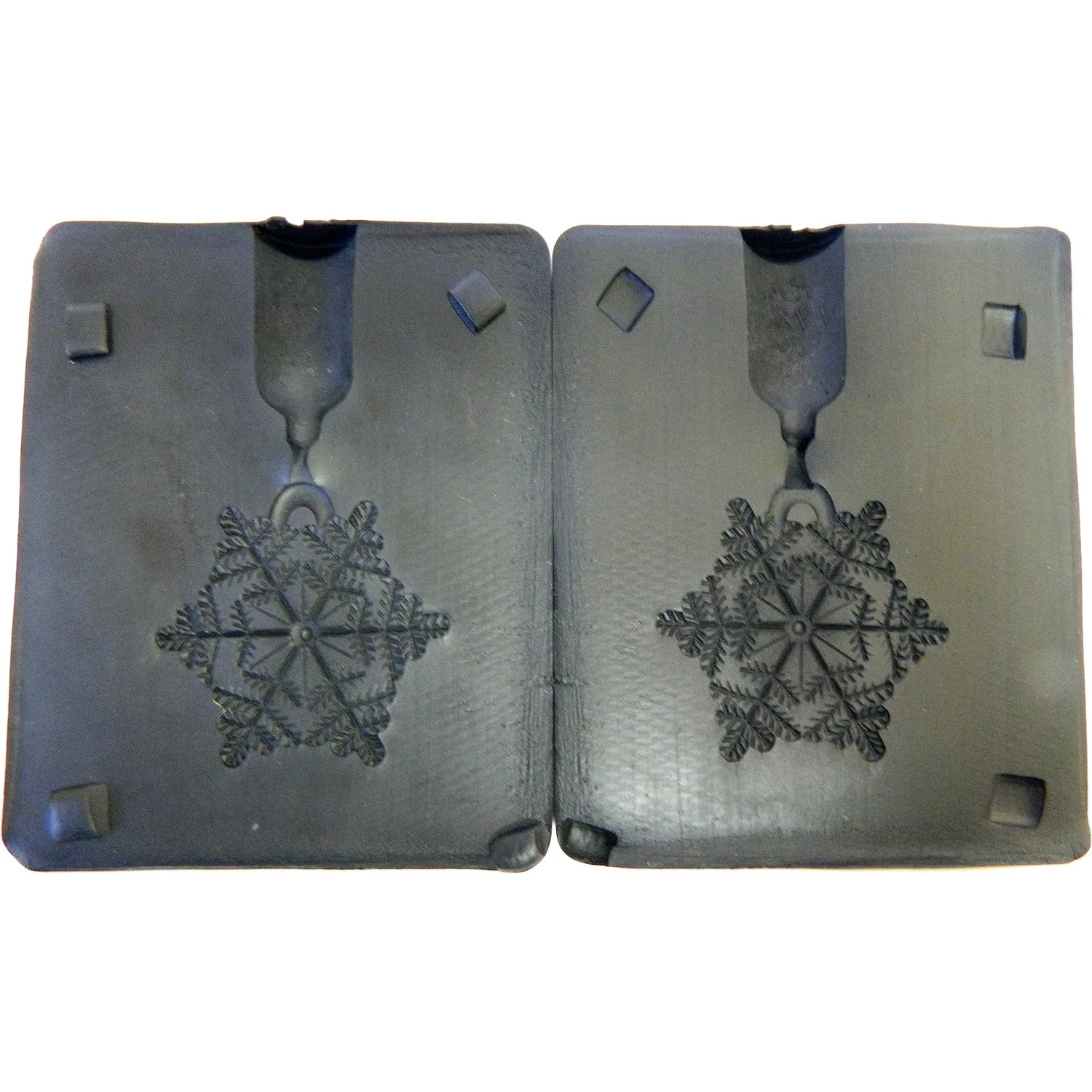 Prince August Flocon de neige PA1921 moule décoration Noël plat légère
