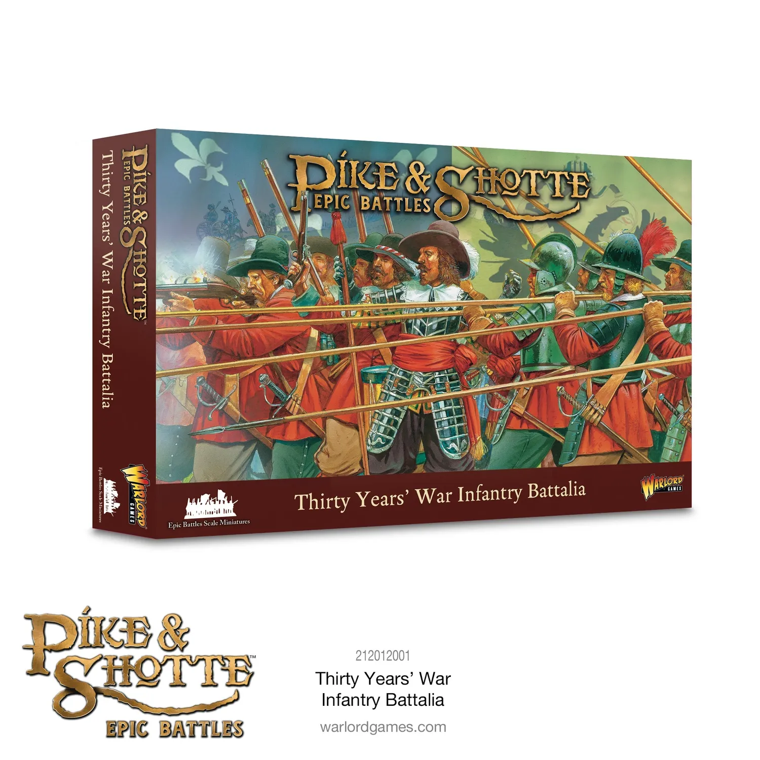 Pike & Shotte Epic Battles Thirty Year's War Infantry Battalia figurines plastique