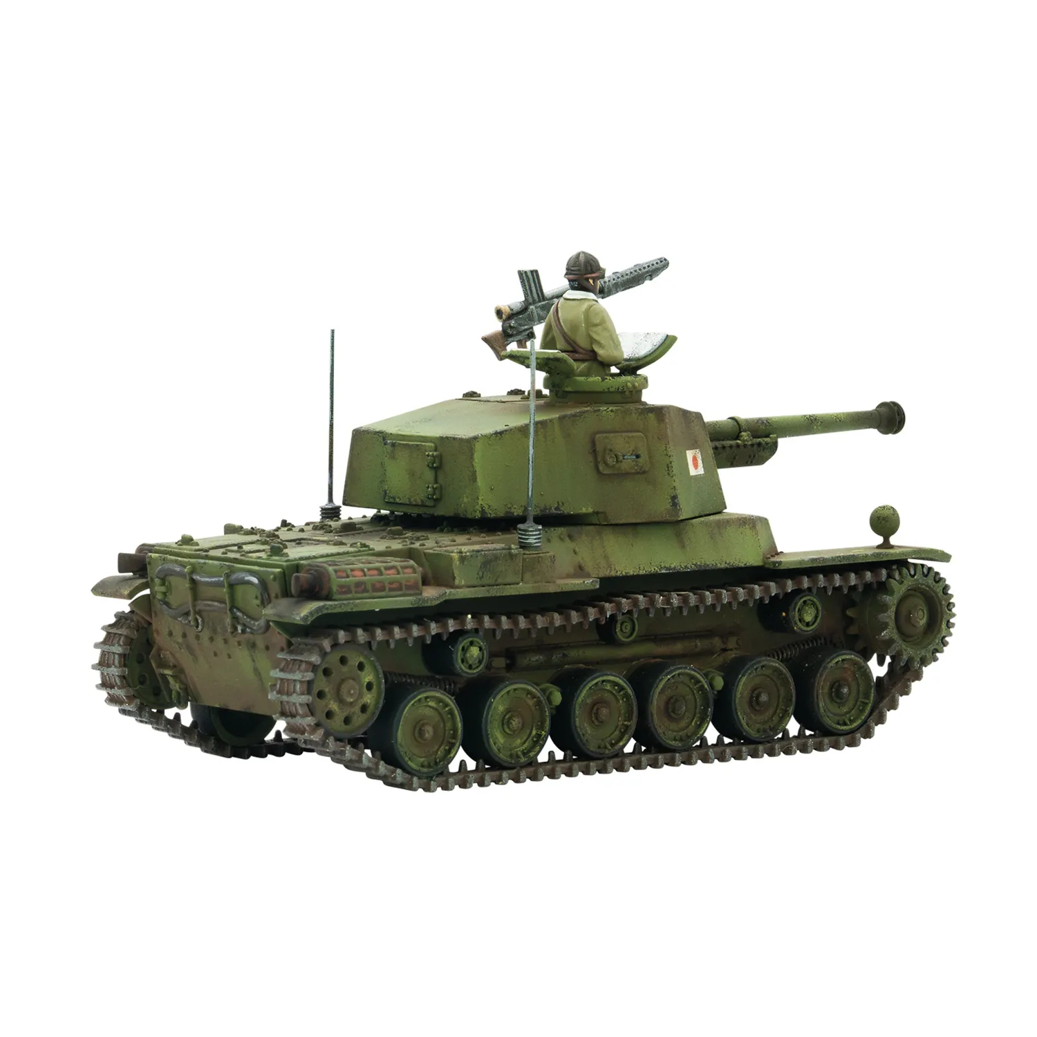 Bolt Action Chi-Nu Medium Tank char moyen japonais plastique