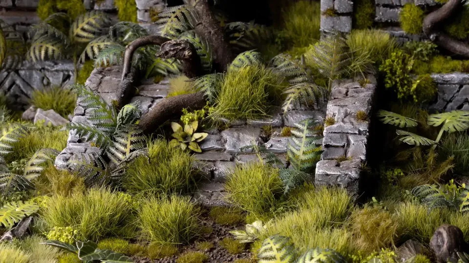 Gamers Grass Touffes d’herbe 8/12 mm autocollantes décoration