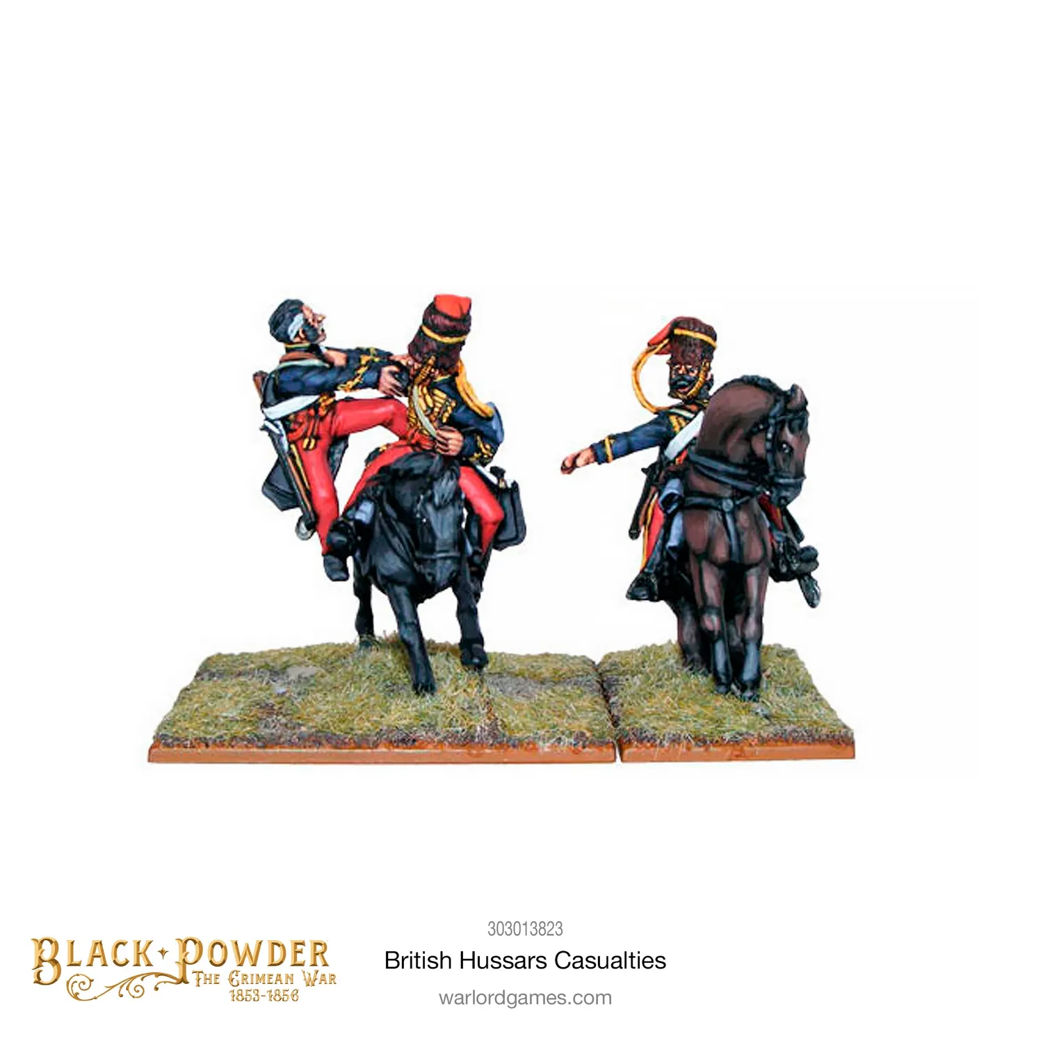 Warlord Games Black Powder Hussards britanniques blessés Crimée métal