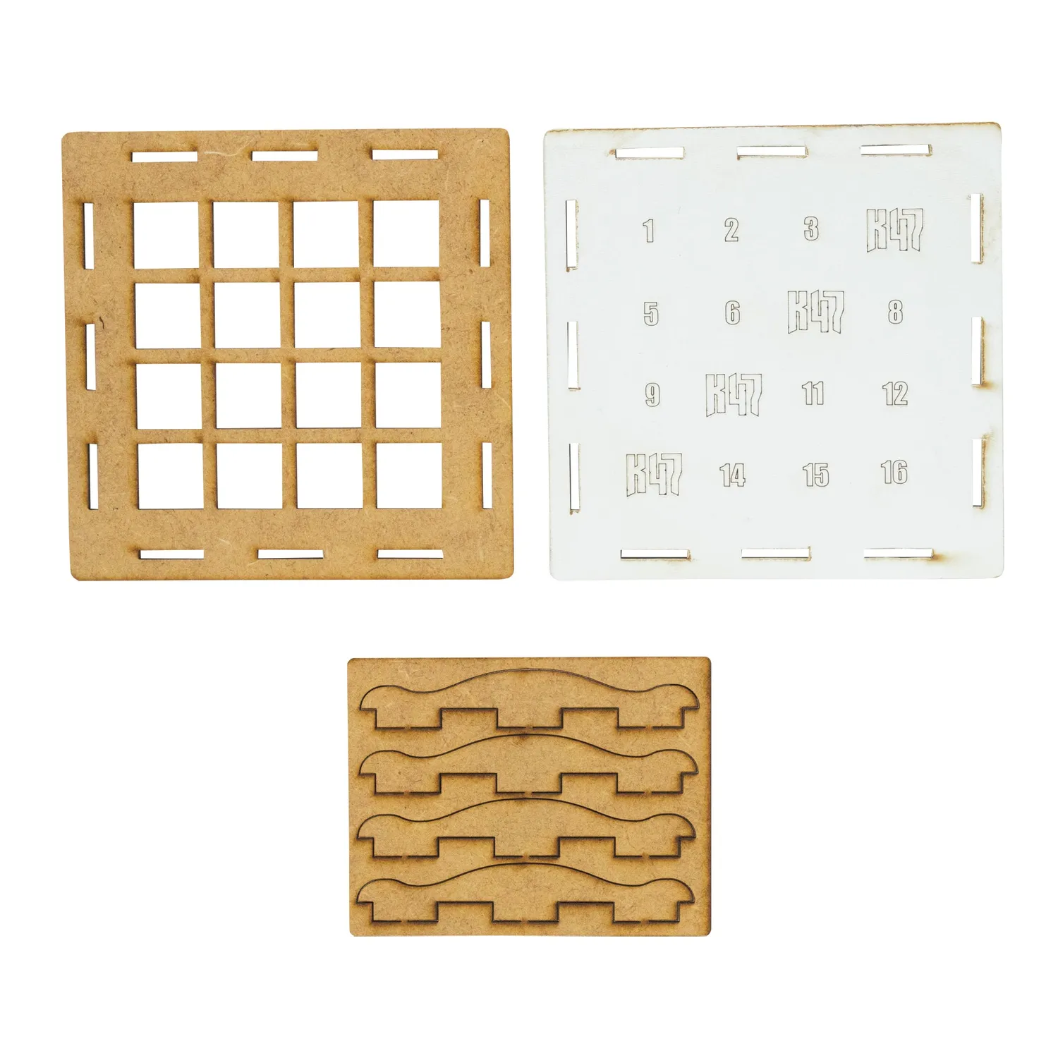 Bolt Action Konflikt '47 MDF Dice Graveyard marqueur MDF 16 dés