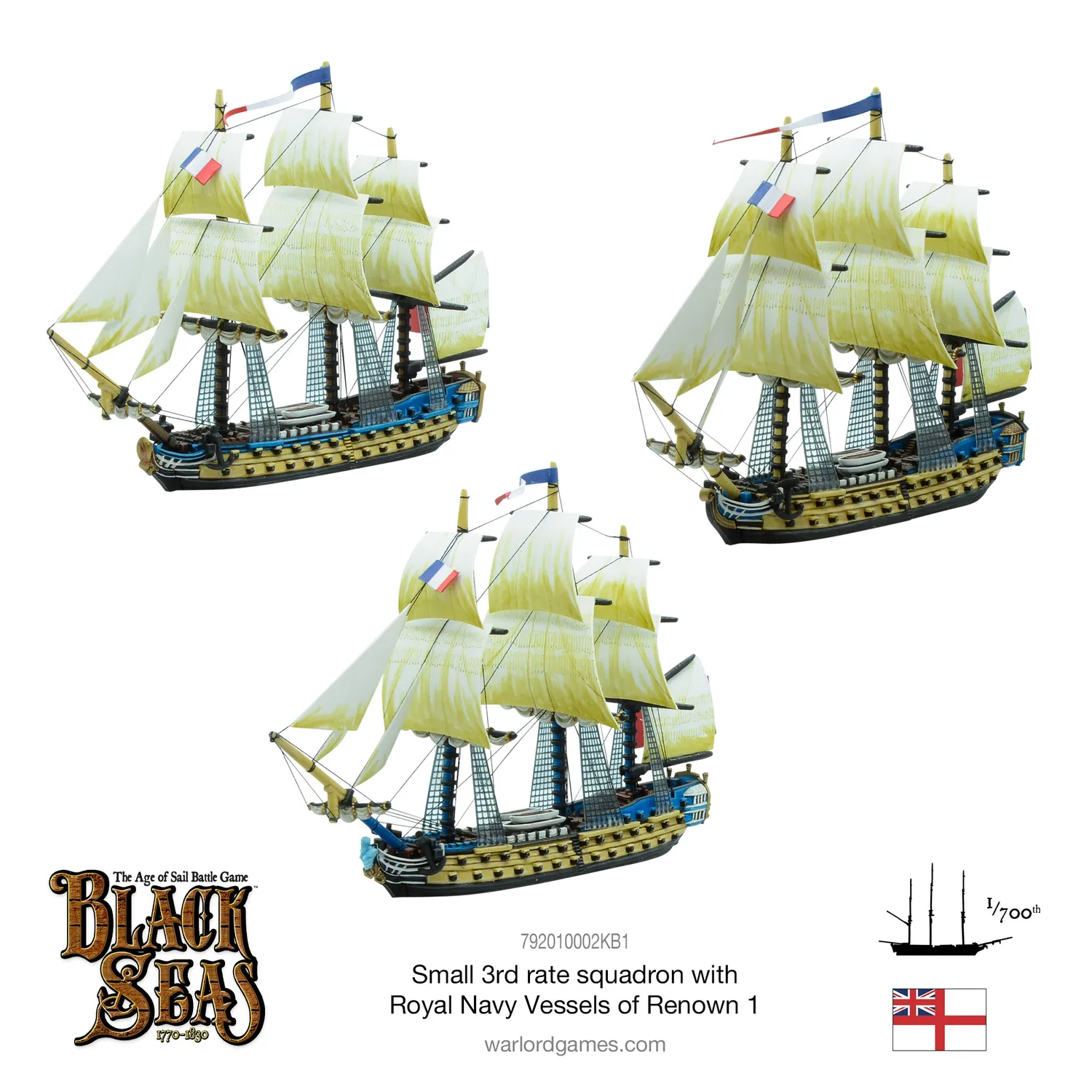 Black Seas Small 3rd Rate Squadron Royal Navy Vessels of Renown 1 navires