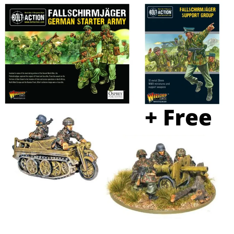 Bolt Action Start Collecting: Fallschirmjager boîte d’armée