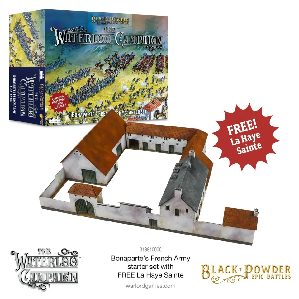 Black Powder Epic Battles Waterloo French Starter Army coffret de démarrage