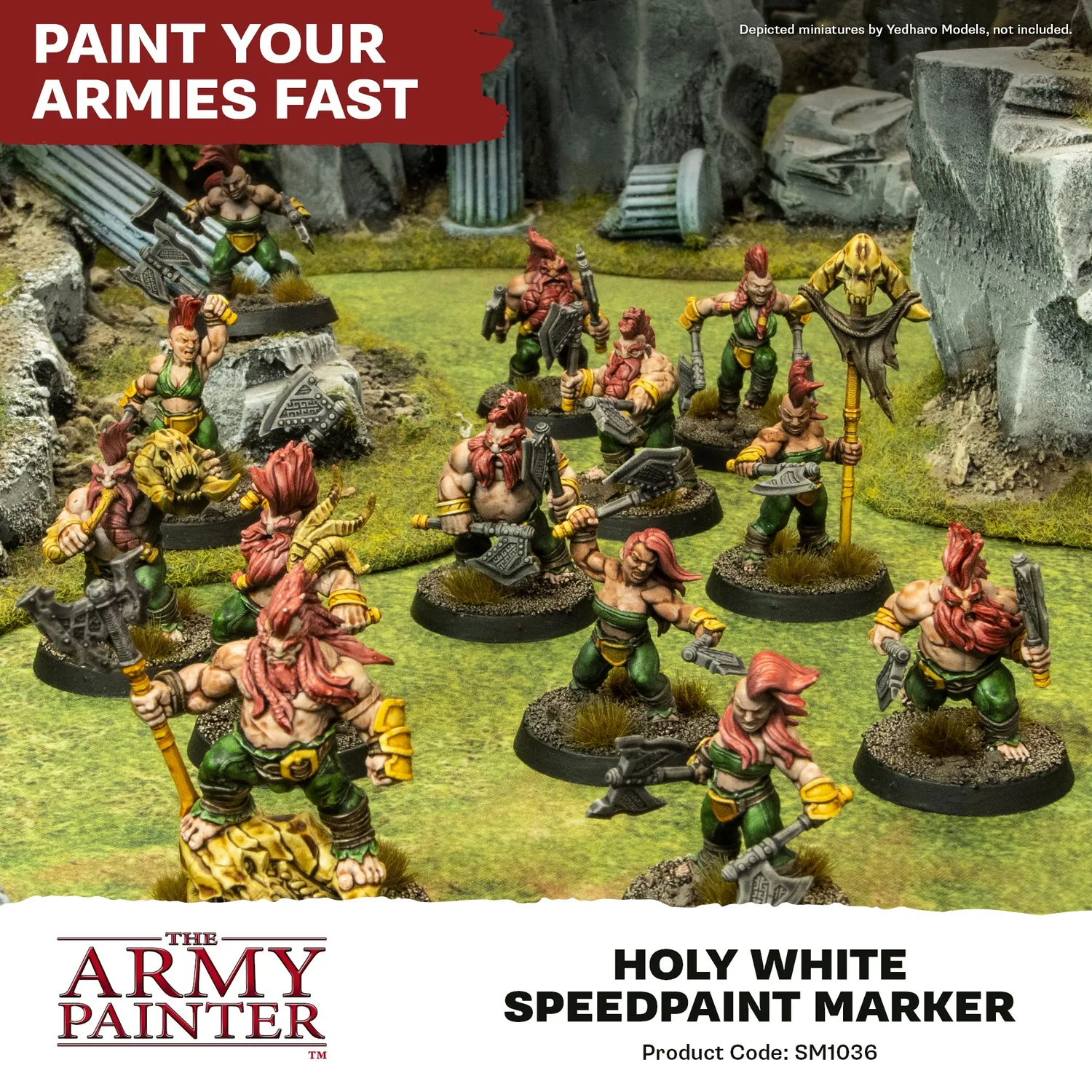 Army Painter Speedpaint Marker Holy White feutre blanc