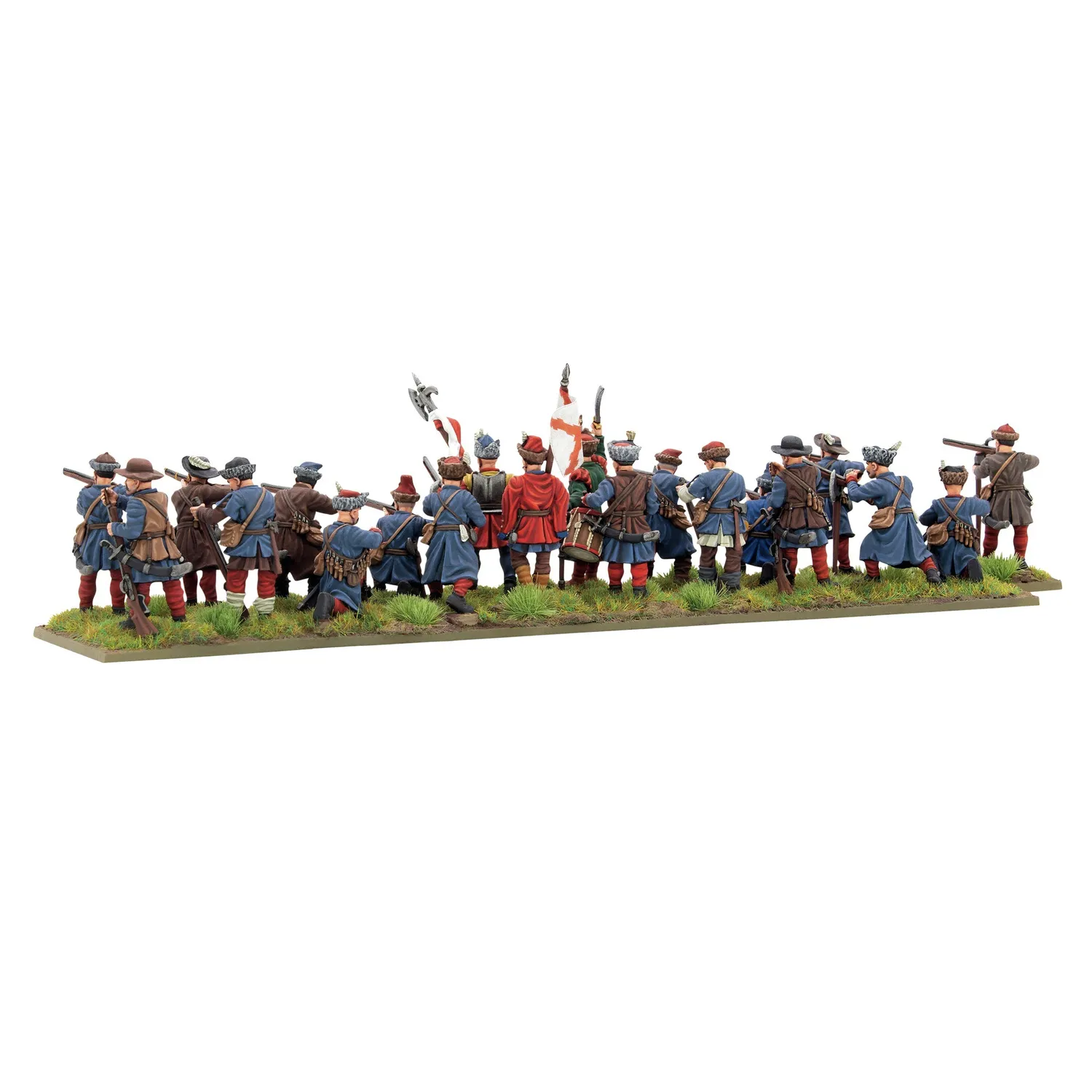 Pike & Shotte Polish-Lithuanian Commonwealth later infantry with muskets figurines métal