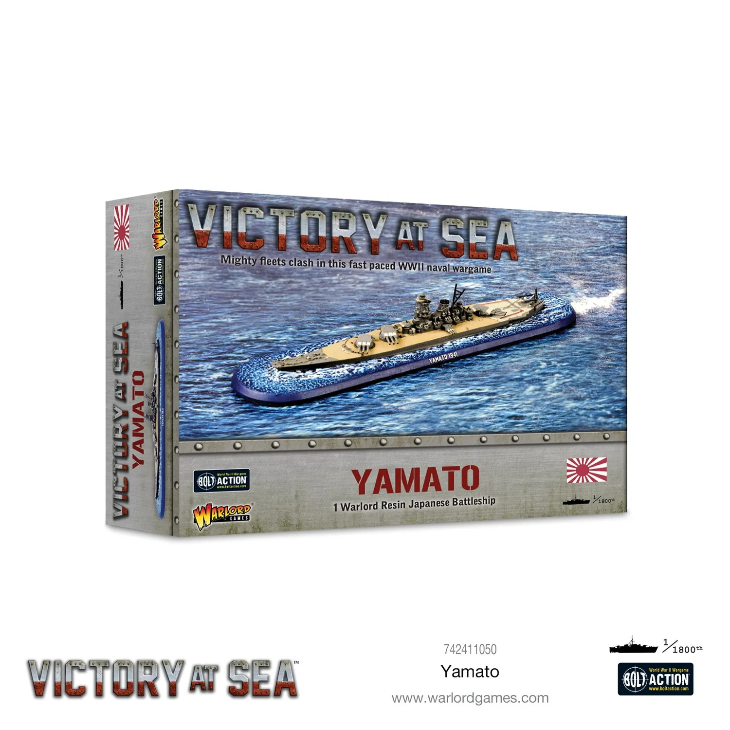 Victory at Sea Yamato cuirassé résine japonais