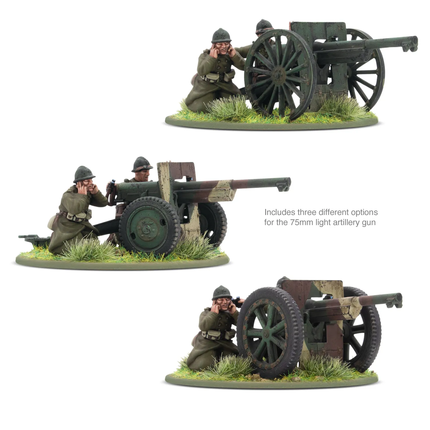 Bolt Action Hold The Line! - French Starter Army armée française 42 figurines plastique