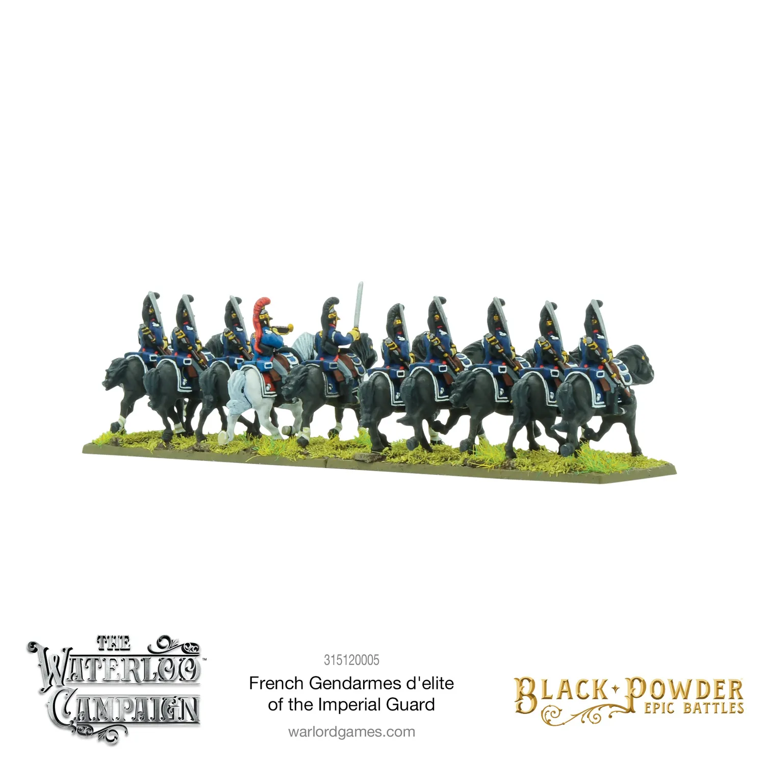 Warlord Games Epic Battles Waterloo gendarmes d'élite figurines