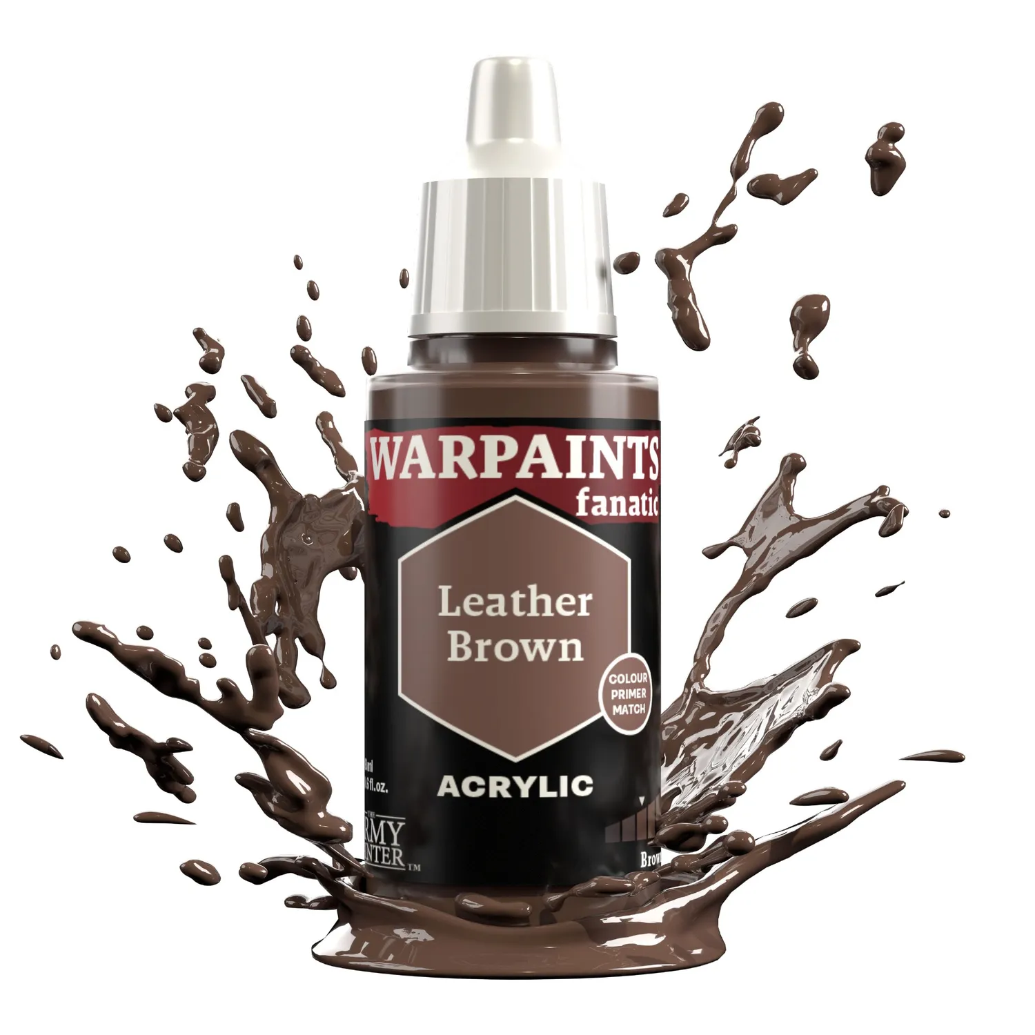 Army Painter Warpaints Fanatic Leather Brown peinture 18ml cuir