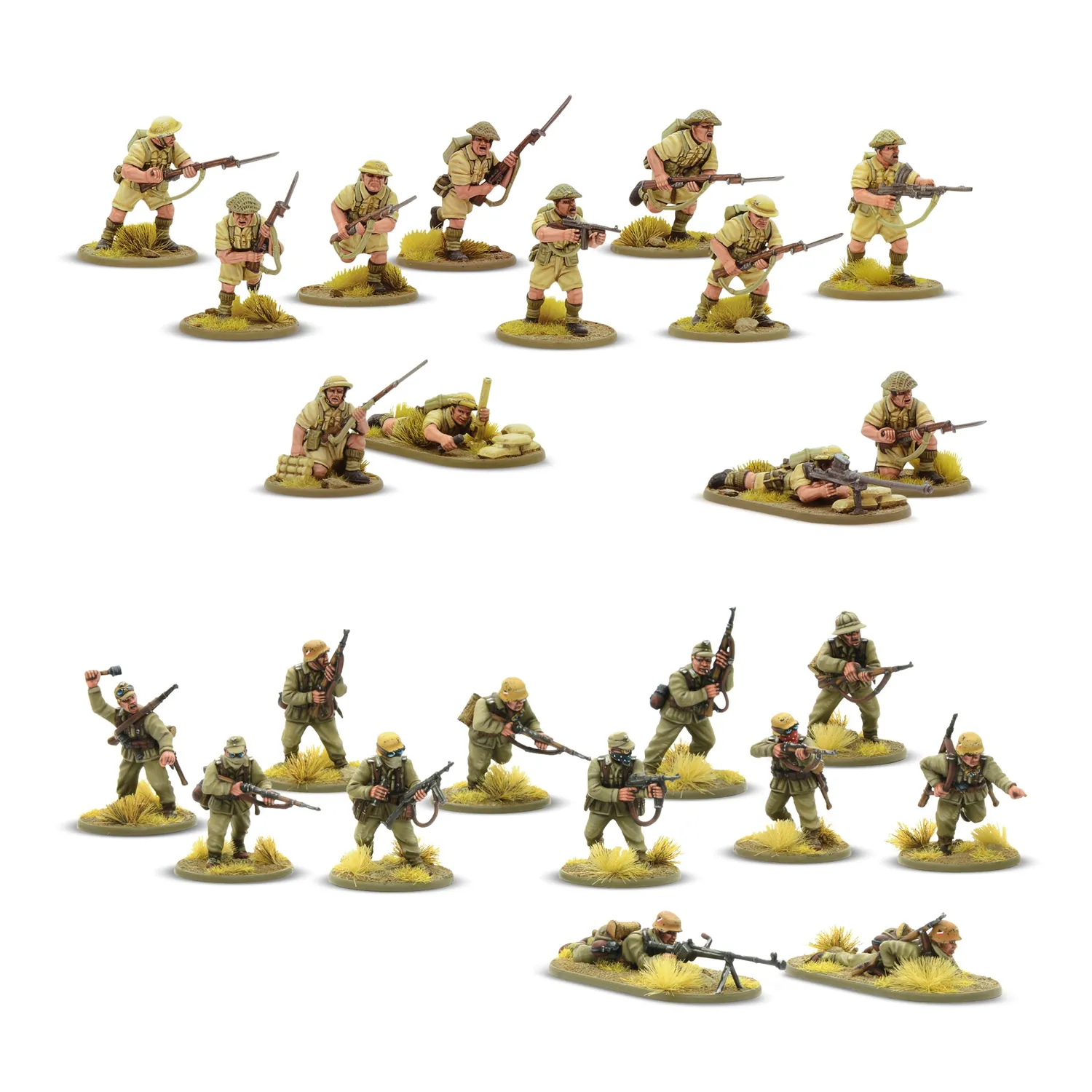 Bolt Action A Gentleman's War Starter Set initiation 3e édition désert