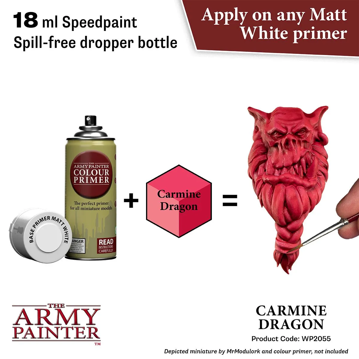Army Painter Speedpaint Carmine Dragon peinture rouge 18ml