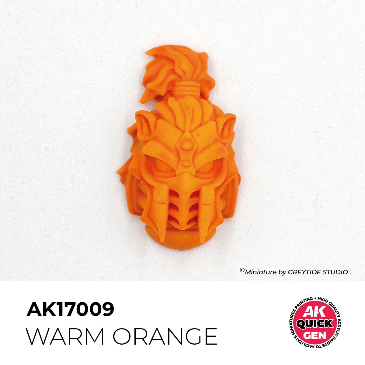 AK Interactive QuickGen WARM ORANGE peinture orange 18 ml contrastée