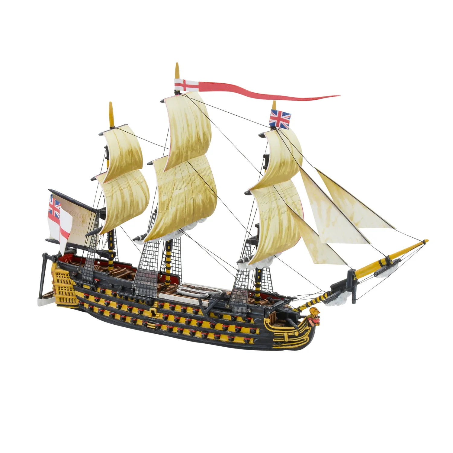 Bolt Action Black Seas HMS Britannia (Royal Navy 1st Rate) navire résine métal bundle
