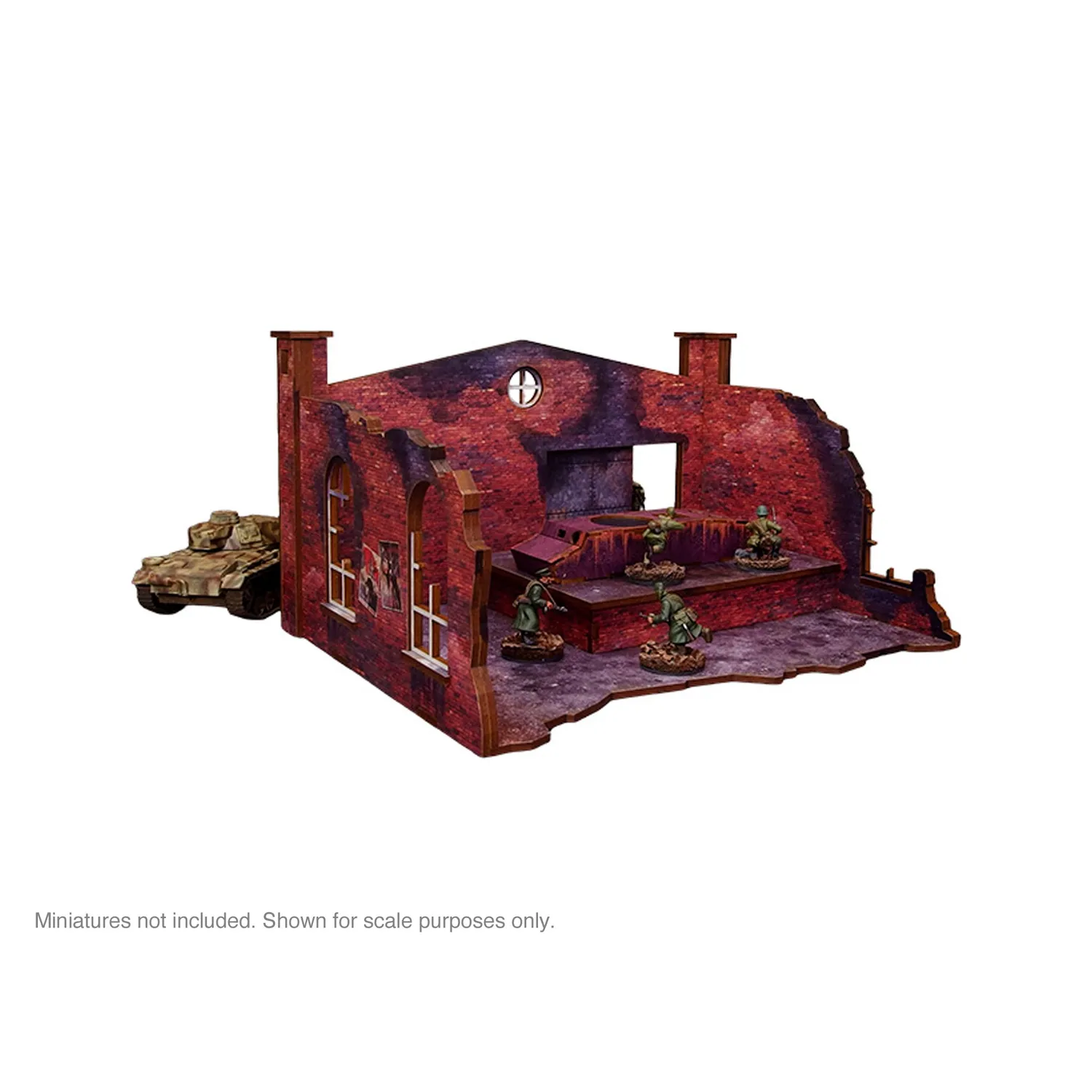 Micro Art Bolt Action Stalingrad Factory Back décor pré-peint