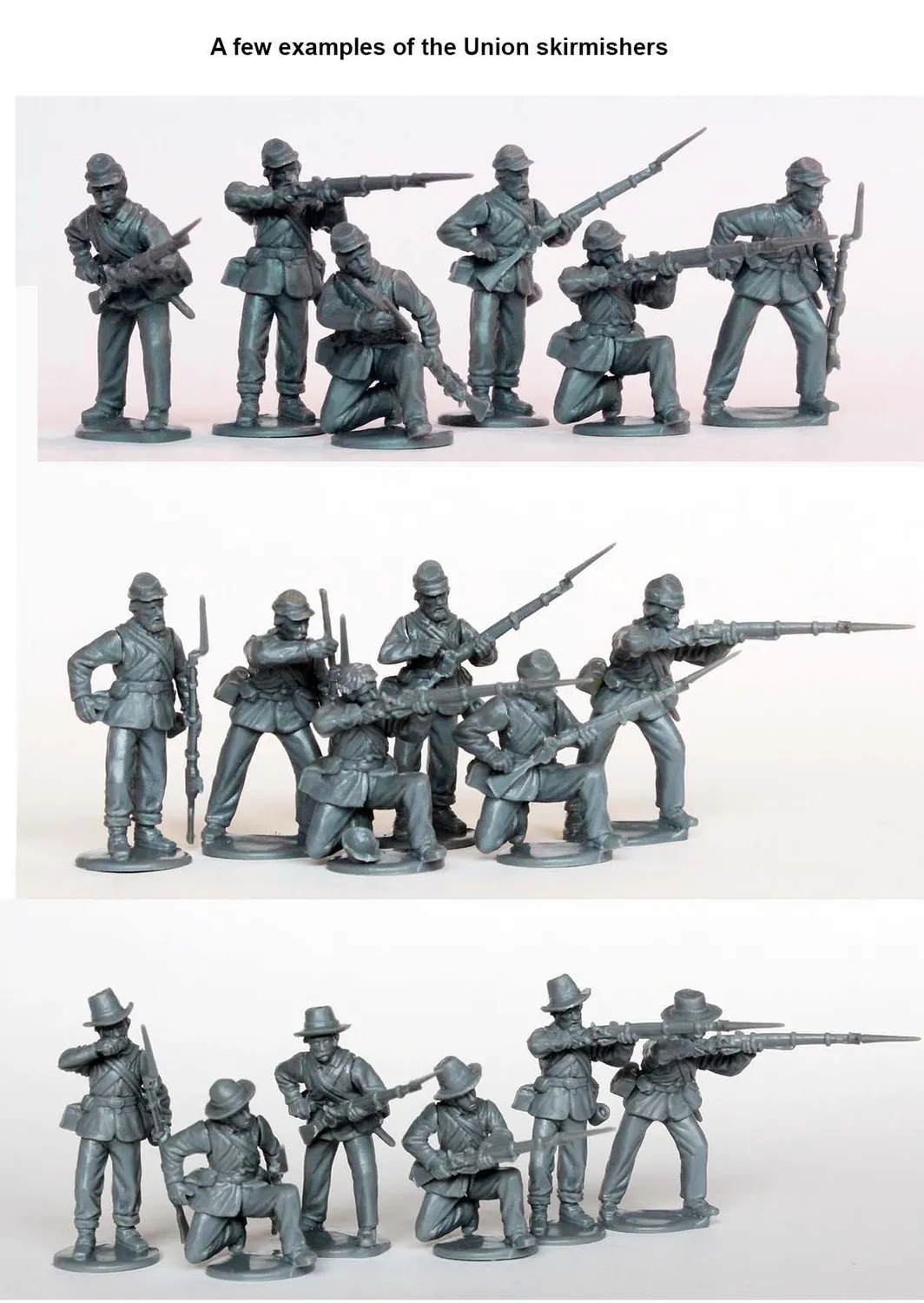 Perry Miniatures American Civil War Union Infantry figurines 38 pièces