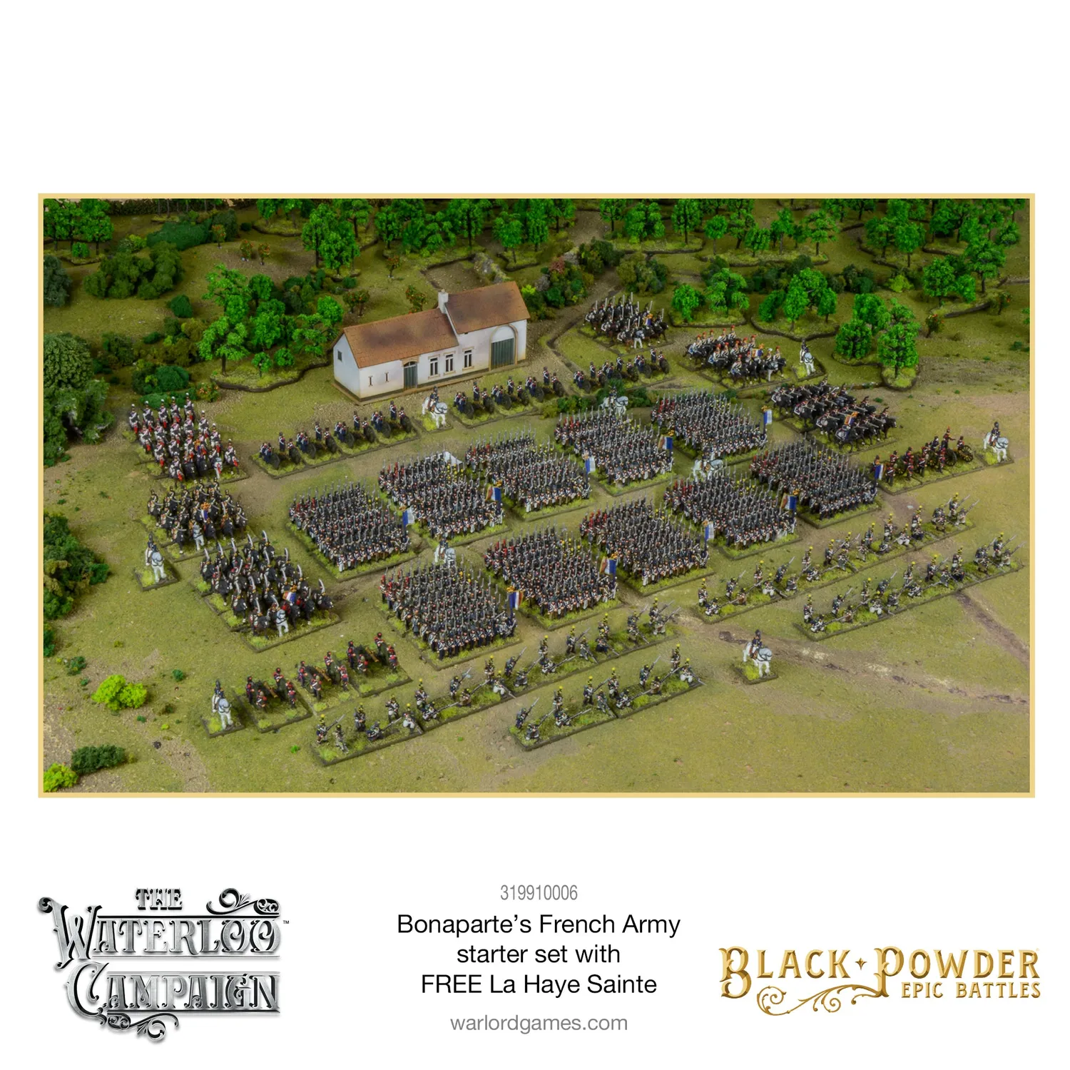 Black Powder Epic Battles Waterloo French Starter Army coffret de démarrage