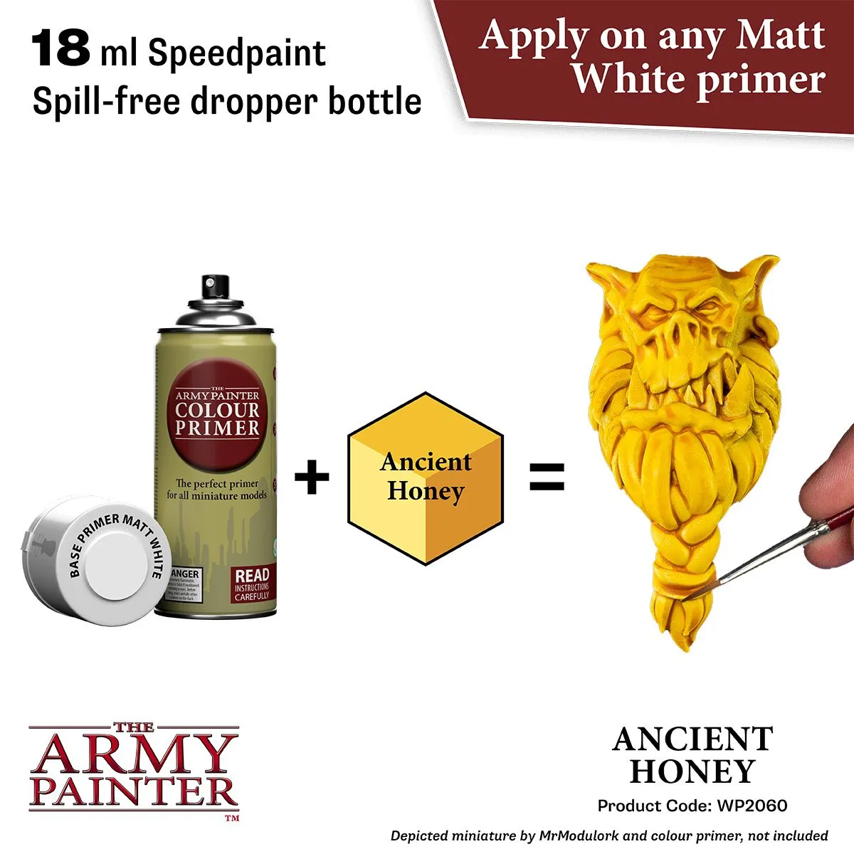 Army Painter Speedpaint Ancient Honey peinture 18ml miel