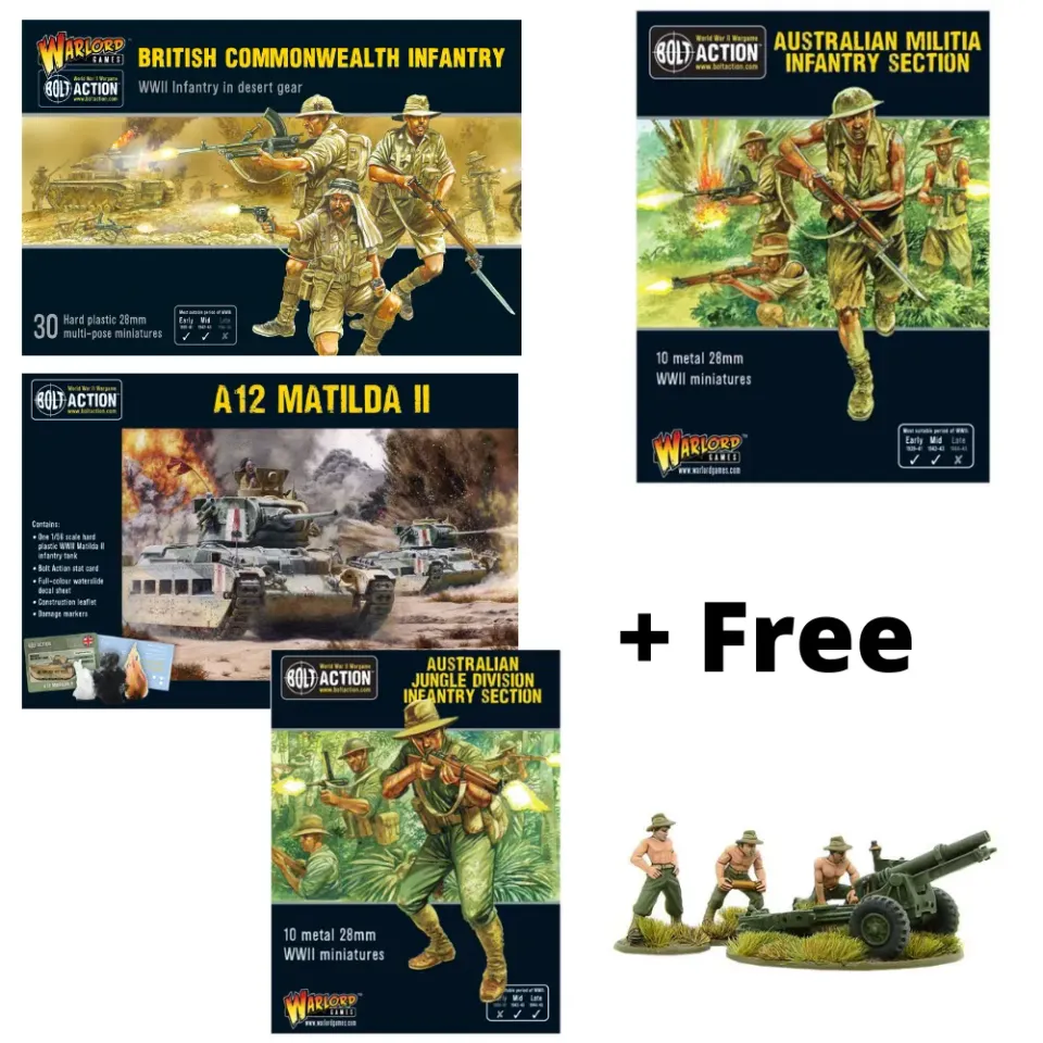 Bolt Action Start Collecting Australian coffret armée