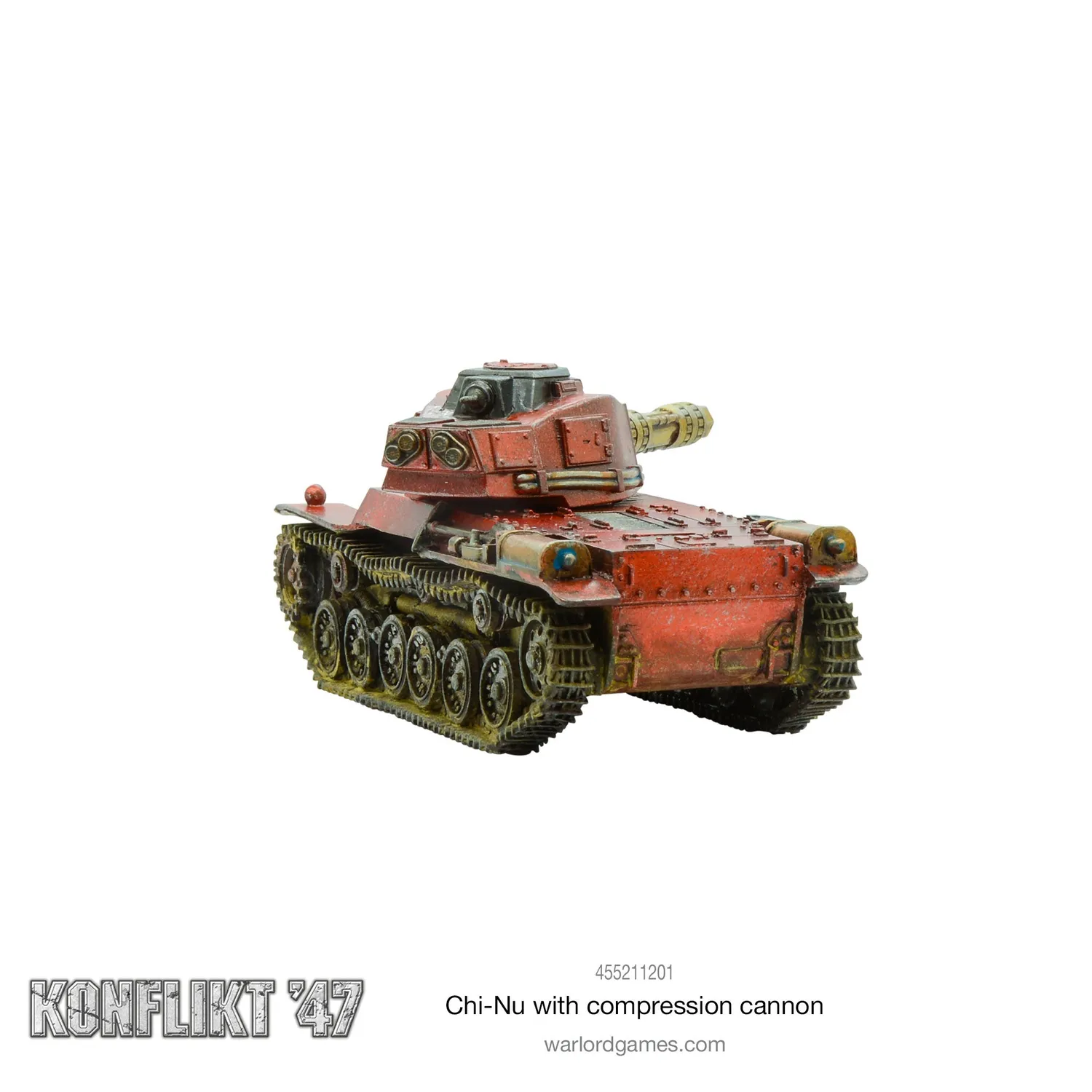 Bolt Action Konflikt '47 Chi-Nu with compression cannon char japonais