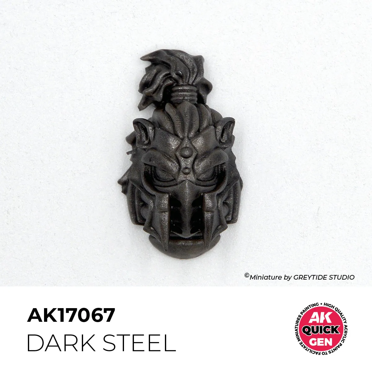 AK Interactive QuickGen Dark Steal peinture 18ml