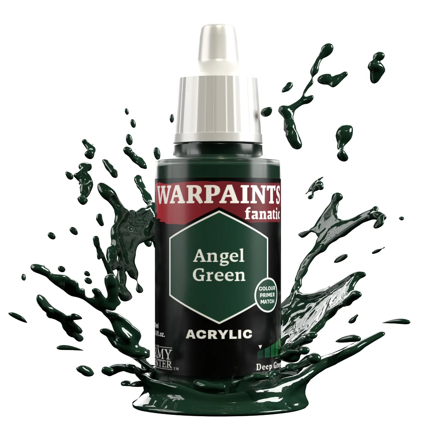 Army Painter Warpaints Fanatic Angel Green peinture 18 ml