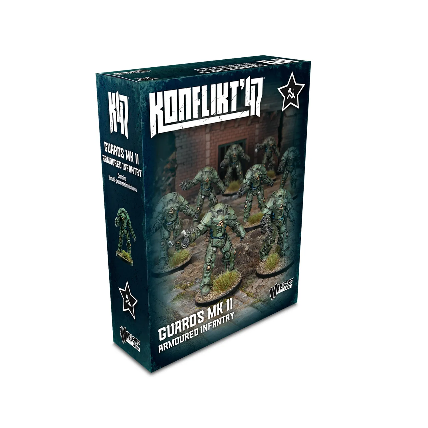 Konflikt 47 Guards MK II infanterie blindée figurines métal 8