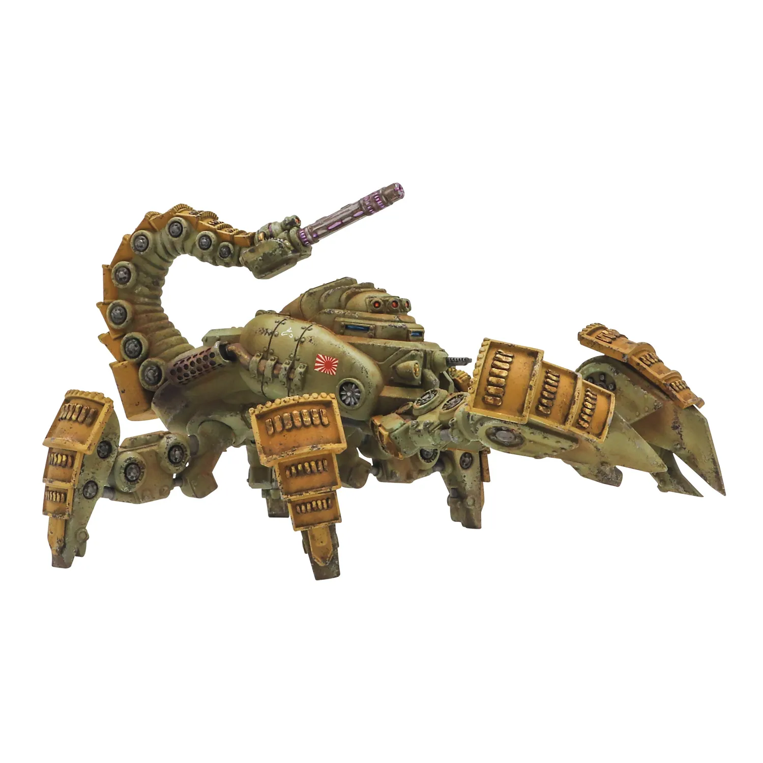 Konflikt 47 Type 7 Sasori marcheur japonais résine