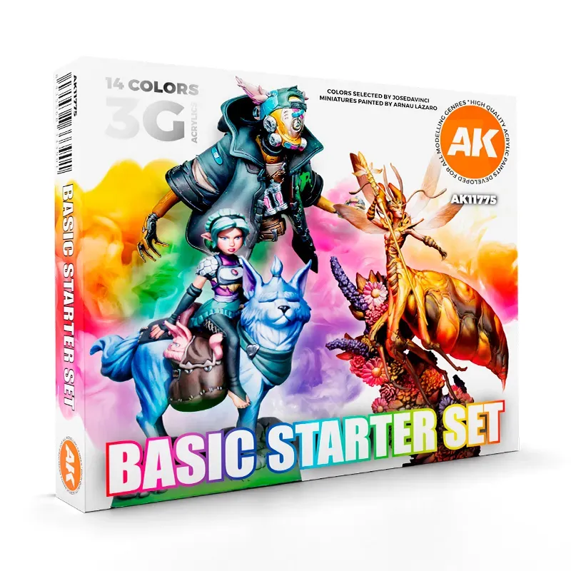 Des Tranchées aux Barricades Basic Starter Set 3Gen 14 peintures