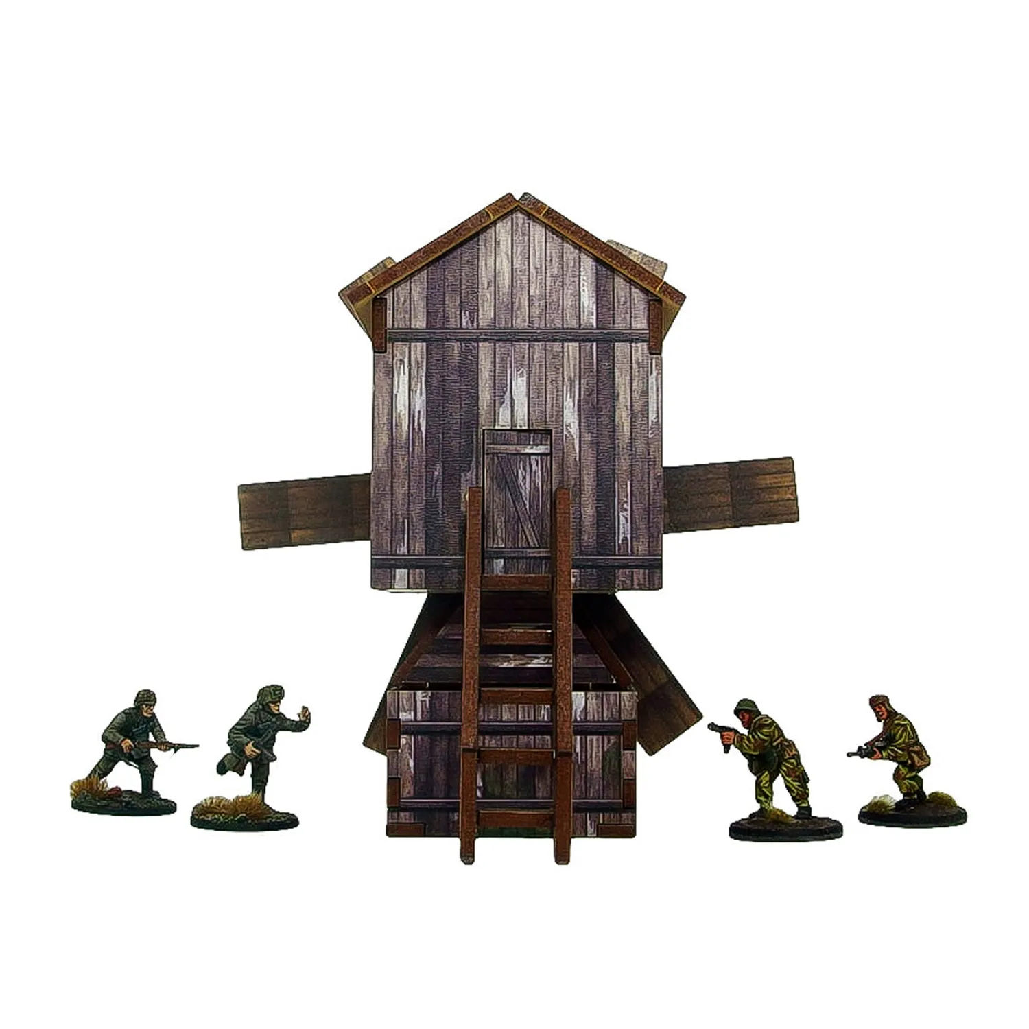 Bolt Action Ostfront Village Windmill moulin décor prépeint