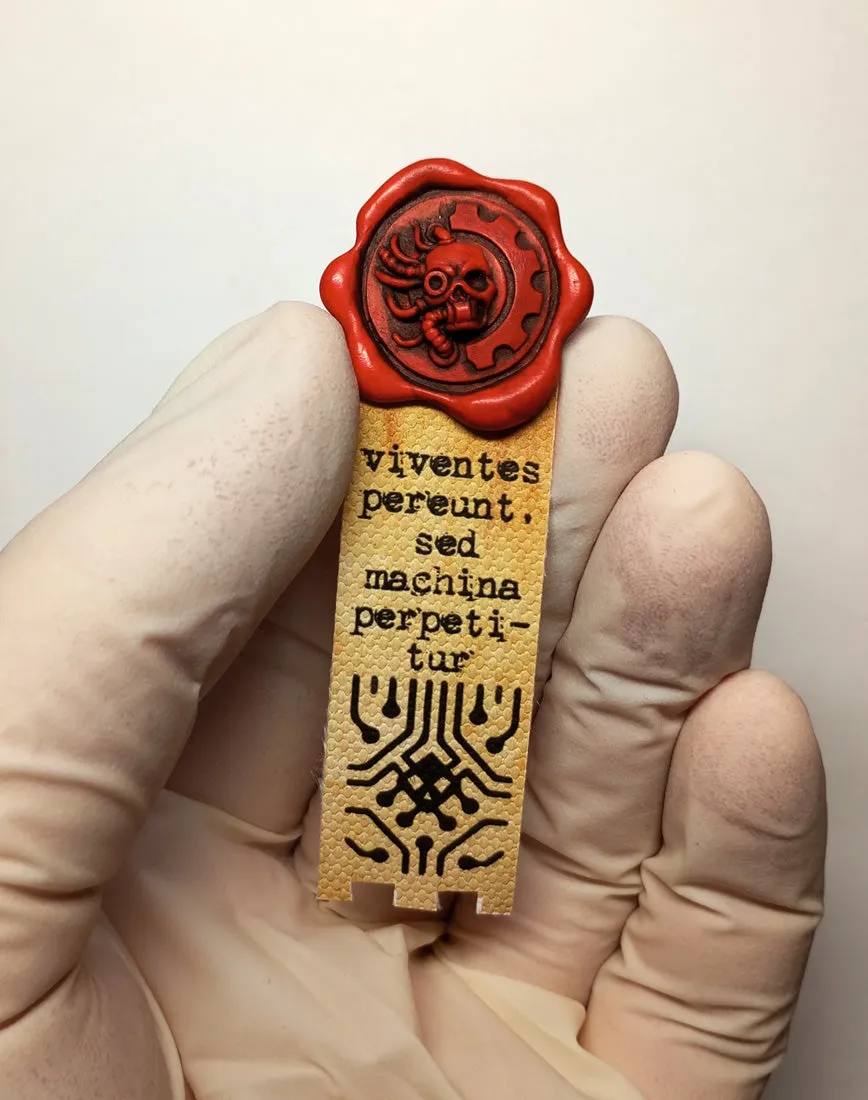BROTHER VINNI Seal Mechanical Scull type A insigne broche métal