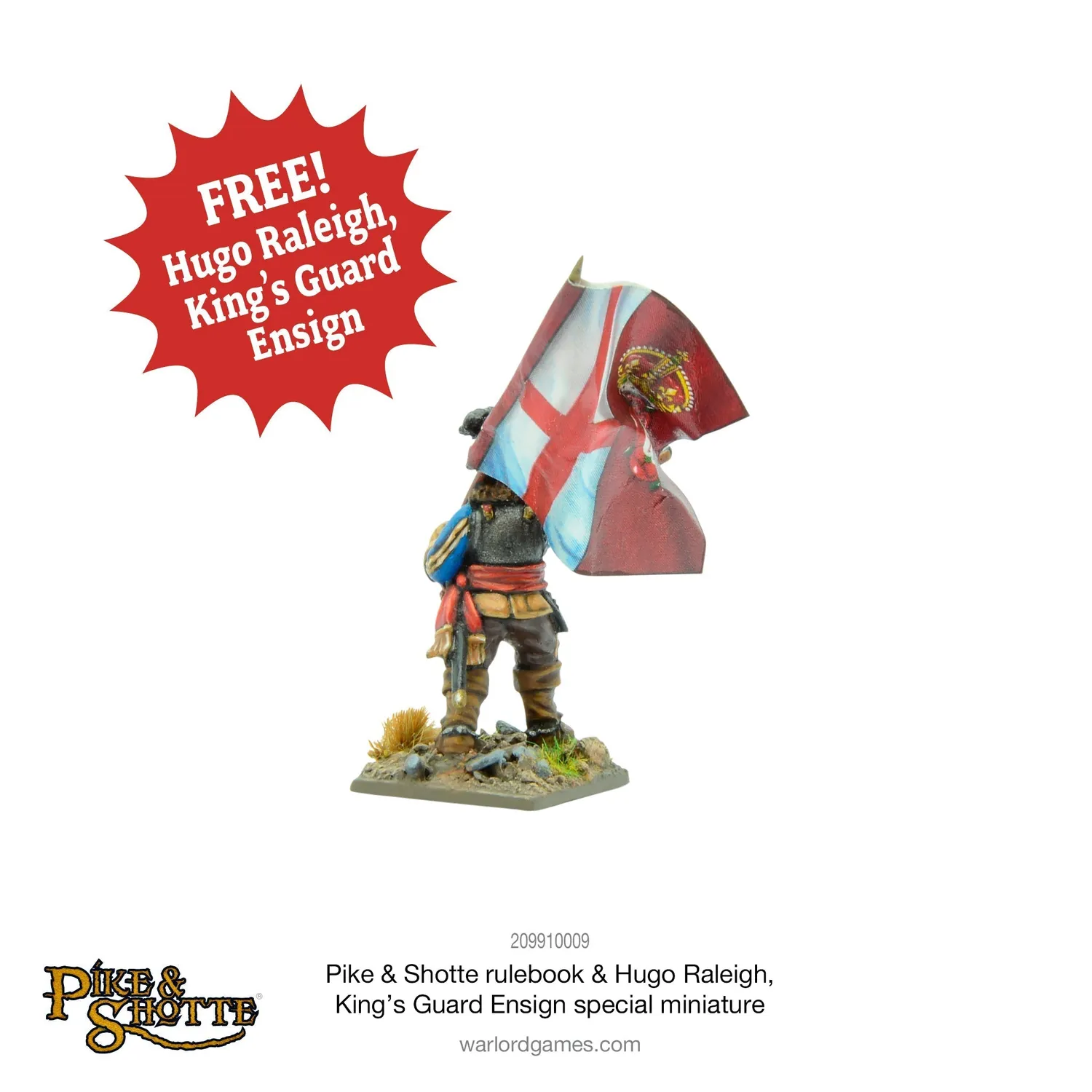 Warlord Games Pike & Shotte livre de règles + figurine spéciale
