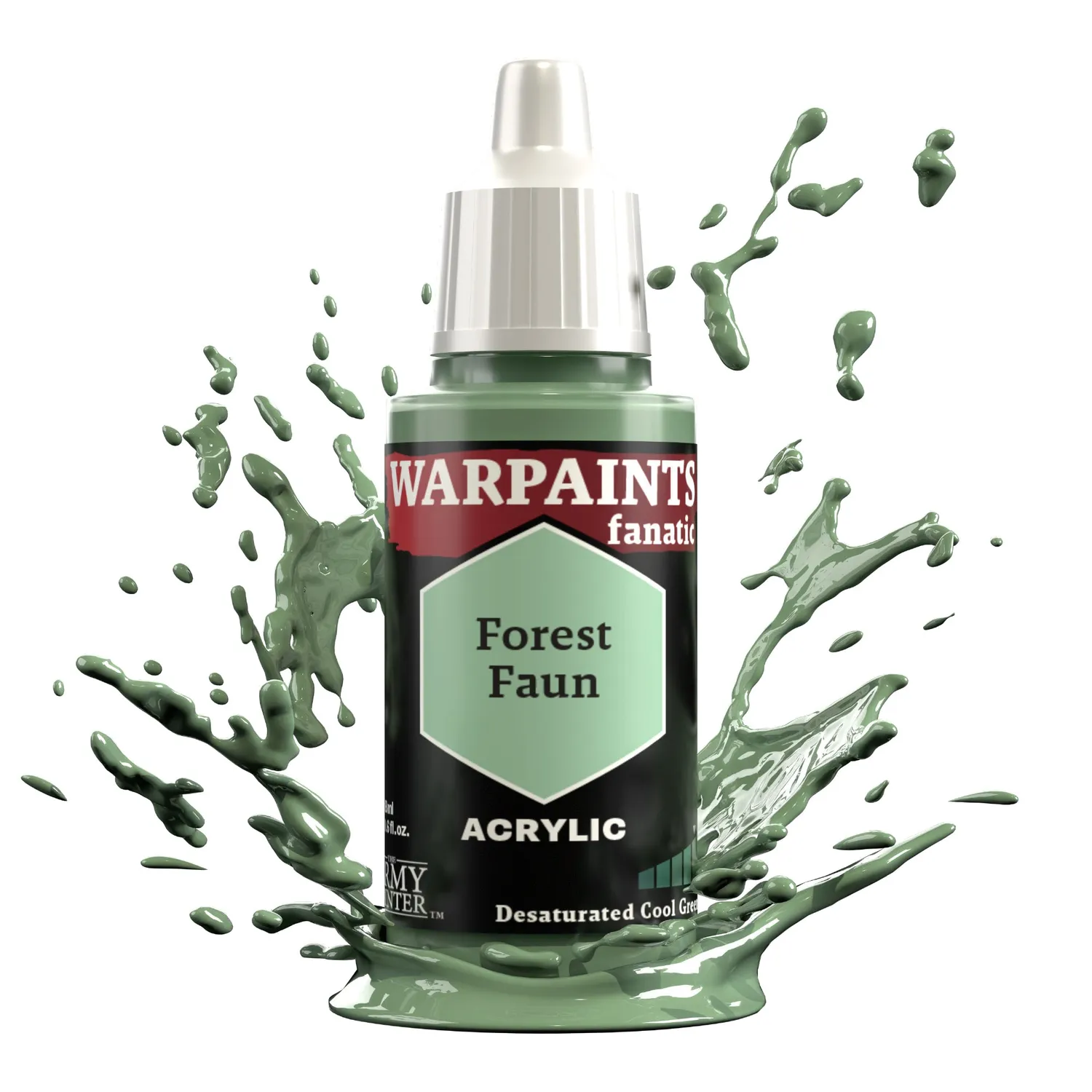 Army Painter Warpaints Fanatic Forest Faun peinture acrylique 18 ml verte