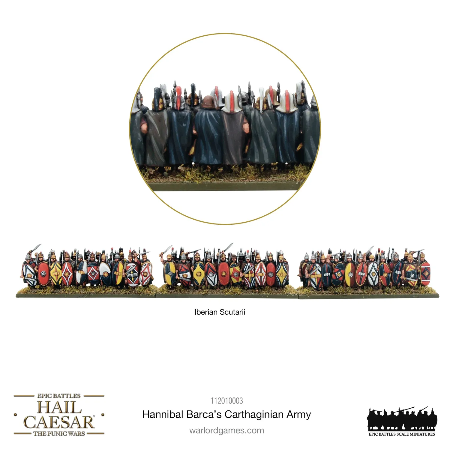 Hail Caesar Epic Battles Hannibal Barca armée carthaginoise