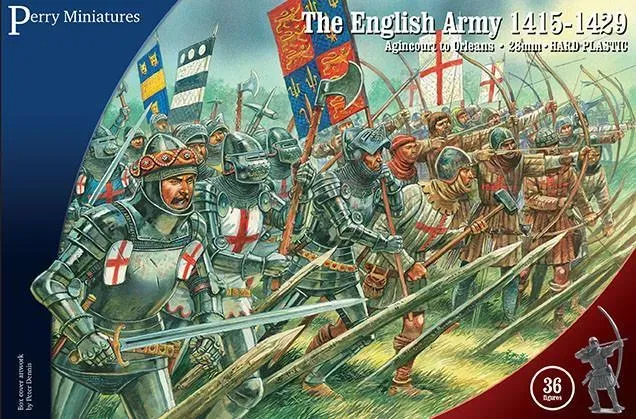 Bolt Action Perry Miniatures English Army 1415-1429 boîte plastique