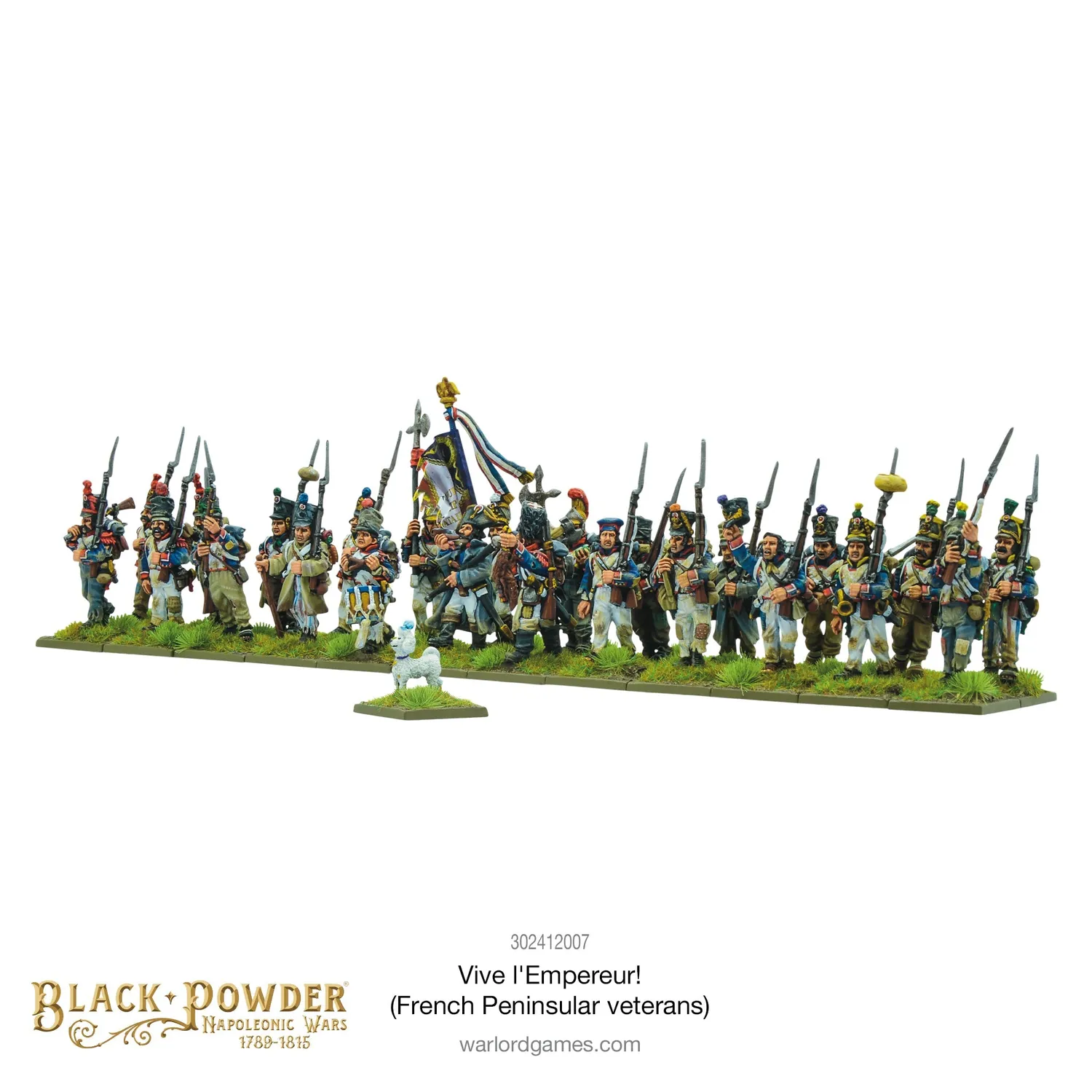 Black Powder Vive l'Empereur vétérans résine