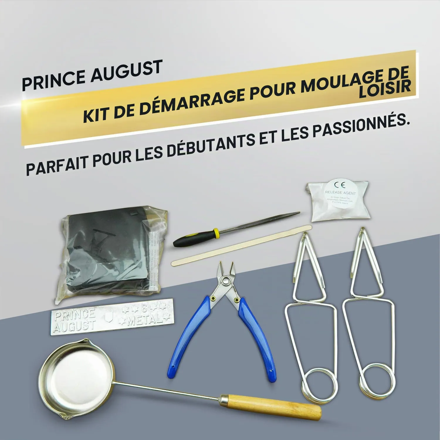 Prince August Hobby Casting PA13531 kit de démarrage grenadiers français métal