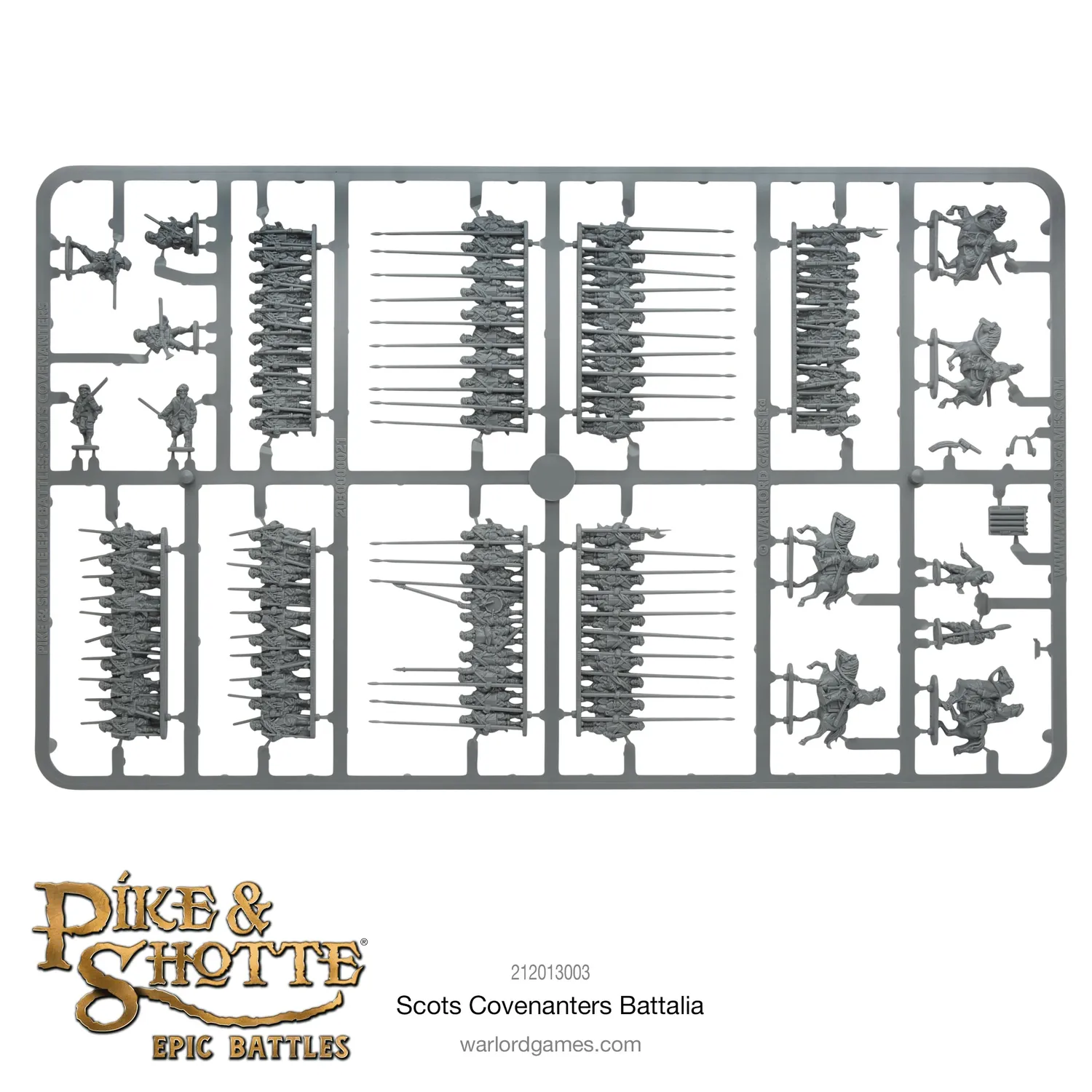 Bolt Action Pike & Shotte Epic Battles Scots Covenanters Battalia armée plastique