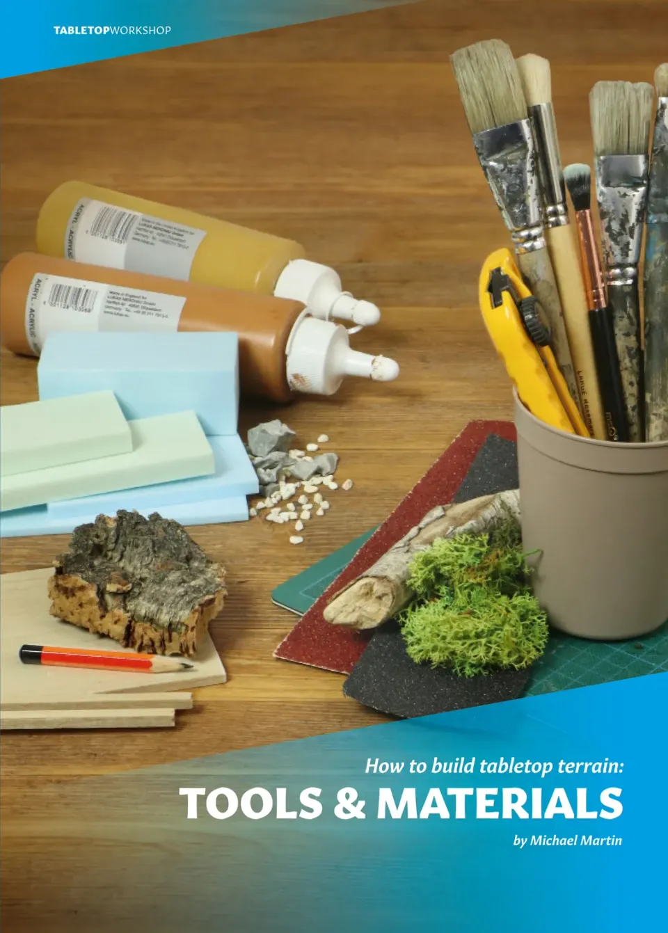 Tabletop Workshop Terrain Tools & Materials livre 96 pages