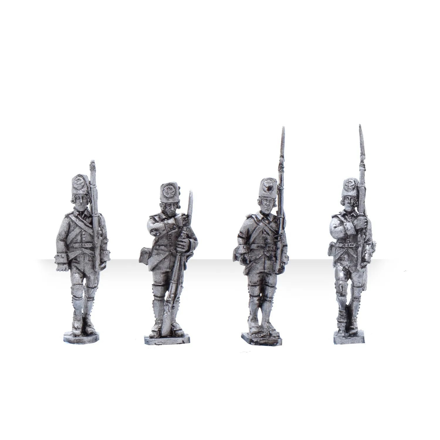 Bolt Action Black Powder Austrian Musketeers Marching Regiment figurines métal