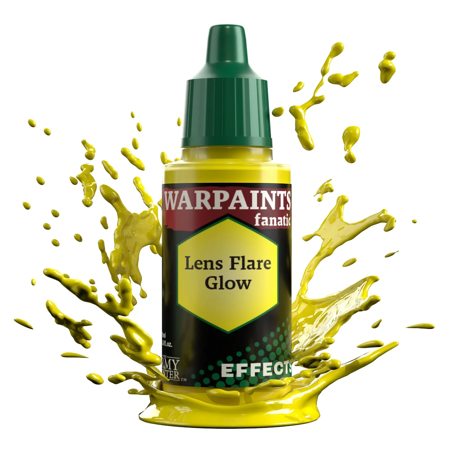 The Army Painter Warpaints Fanatic Effects: Lens Flare Glow peinture jaune 18 ml