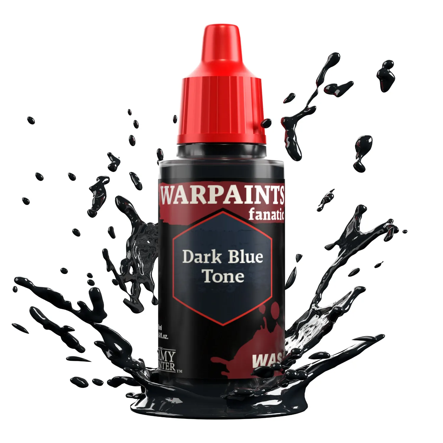 Bolt Action Warpaints Fanatic Wash Dark Blue Tone 18 ml