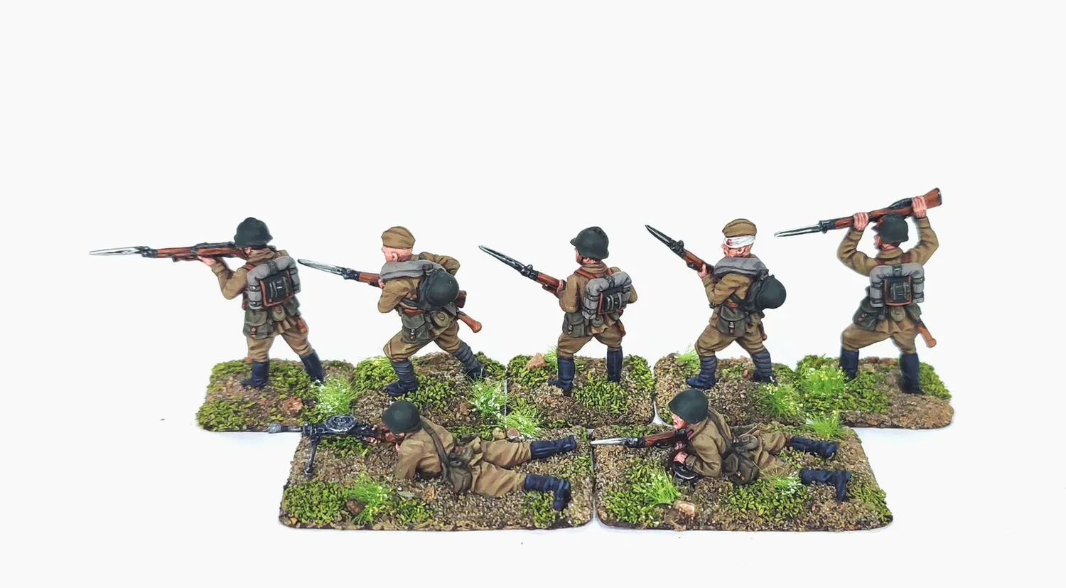 Ares Wargames Infanterie soviétique 1939-1941 figurines métal 28 mm