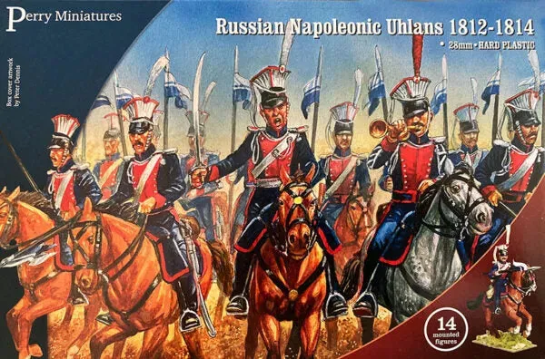 Perry Miniatures Russian Napoleonic Uhlans 1812-14 cavalerie x14