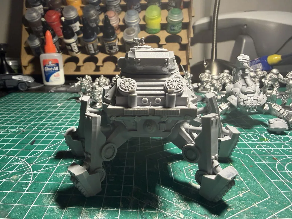 Bolt Action Konflikt'47 Wotan Heavy Panzermech marcheur 1 figurine